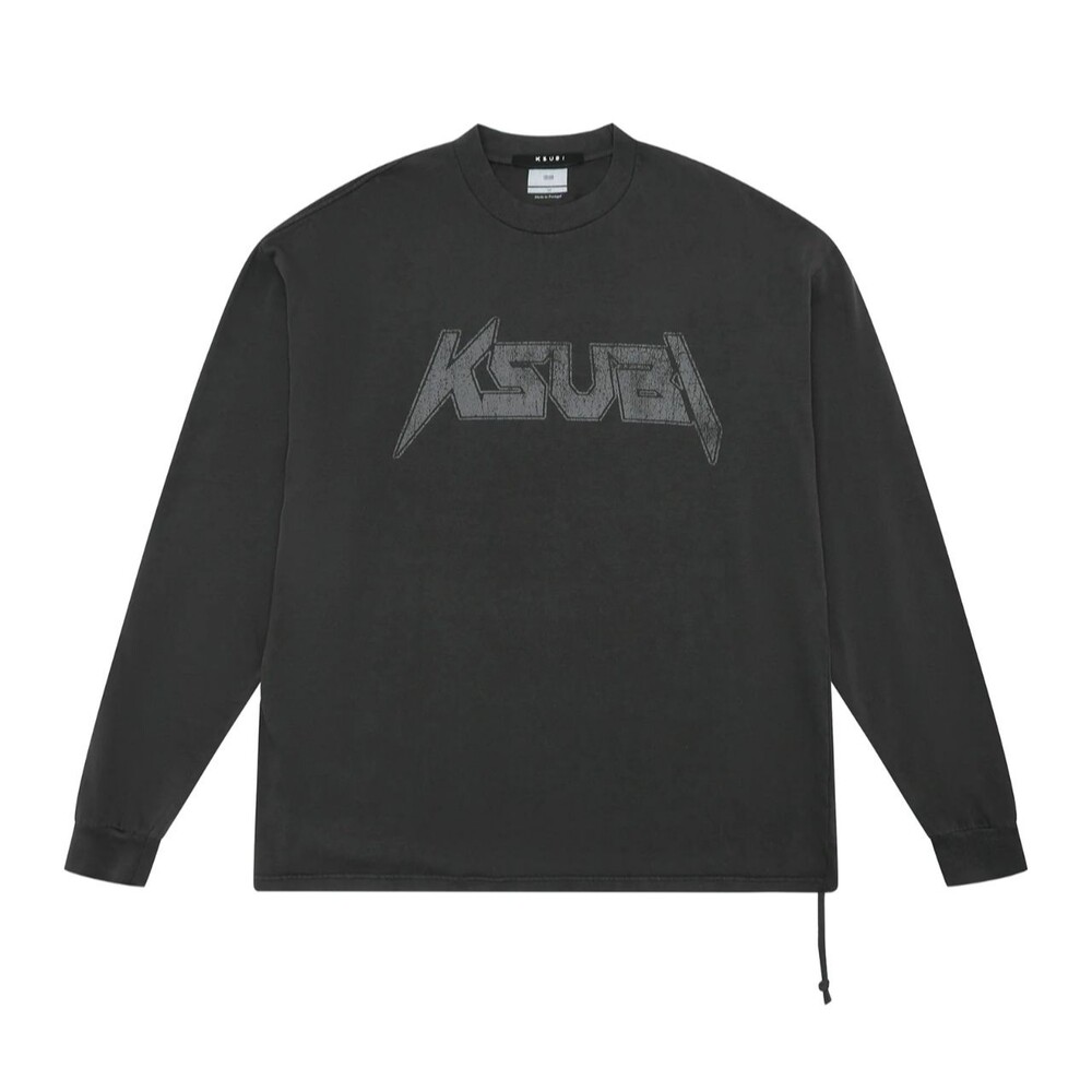 KSUBI Electric Ekcess LS Tee Old Black Long Sleeve Size XL Free Shipping Include